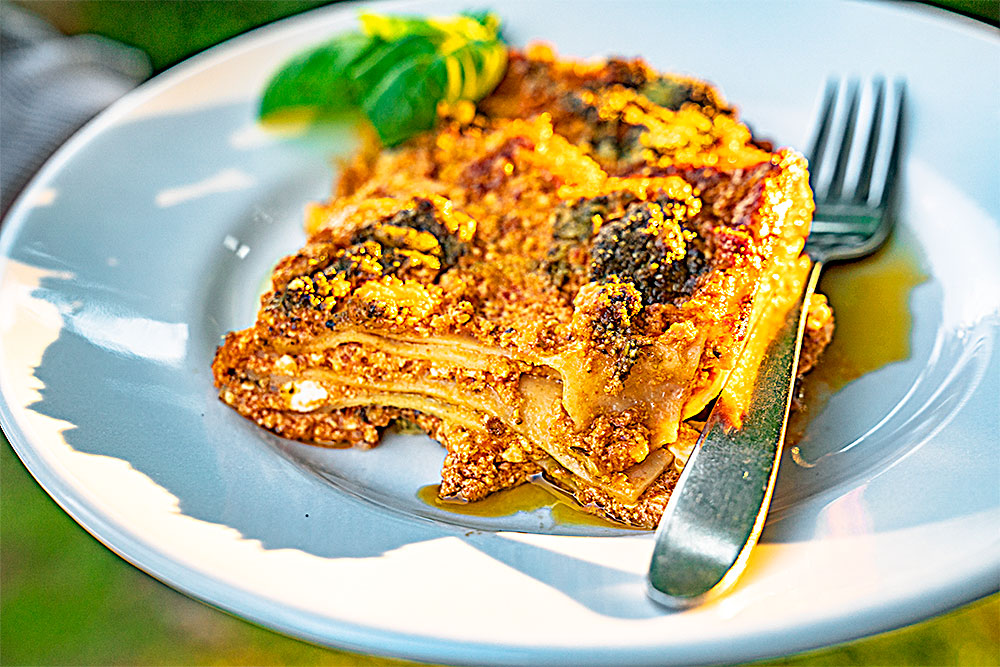 Lasagne Pesto, Pomarola e Ricotta | Fattoria La Vialla